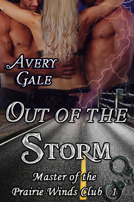 Out of the Storm - the first book in my new series The Masters of the Prairie Winds Club.